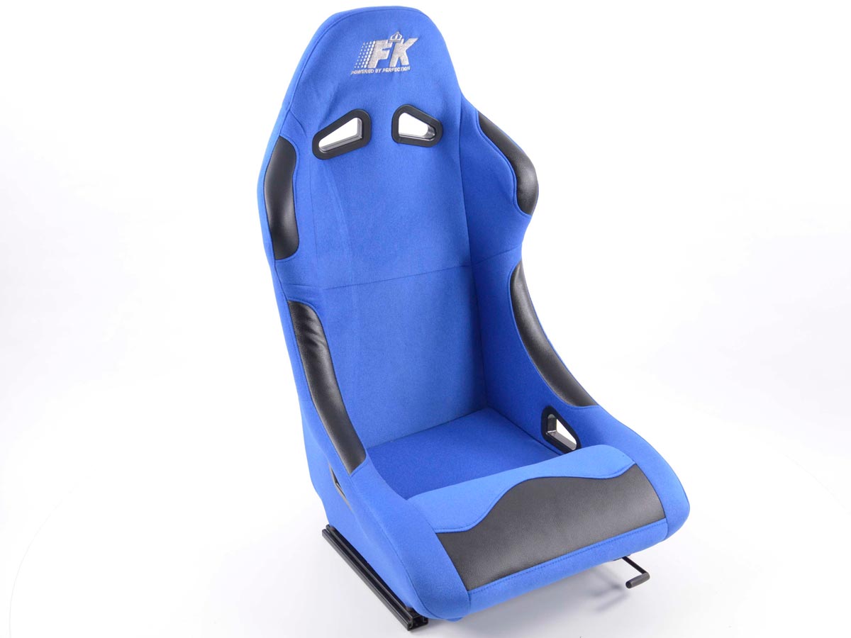 FK Sportsitze Auto Vollschalensitze Set Basic Stoff blau