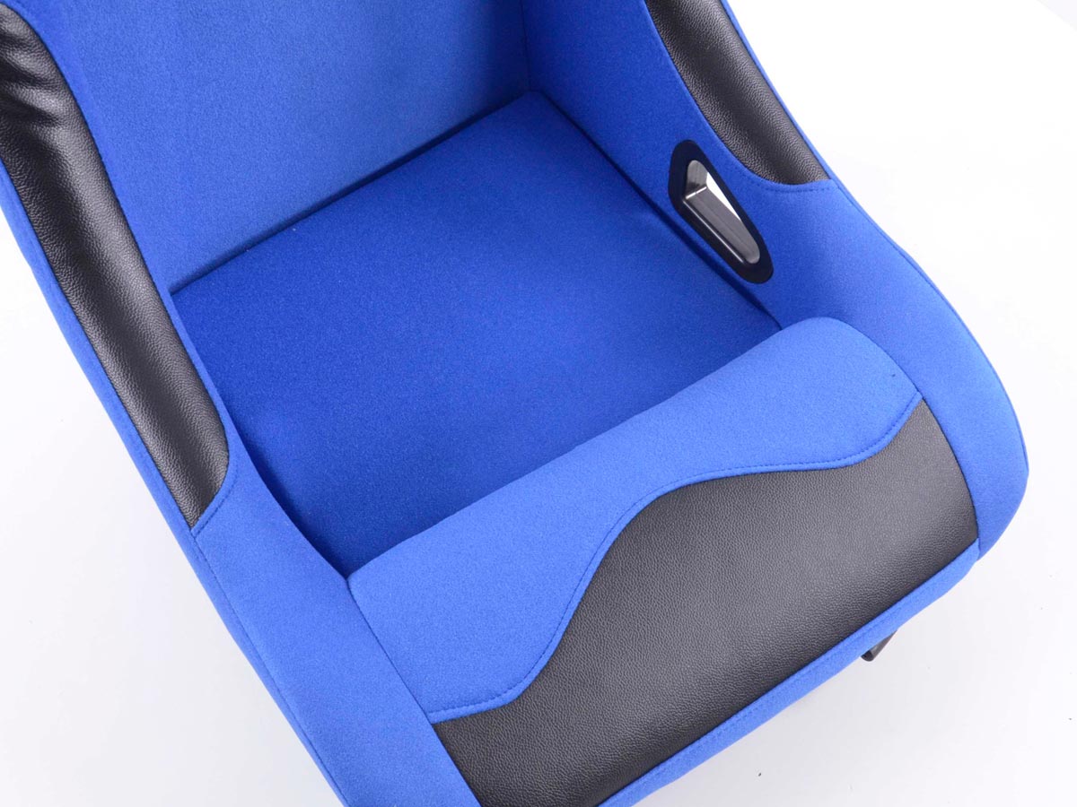 FK Sportsitze Auto Vollschalensitze Set Basic Stoff blau