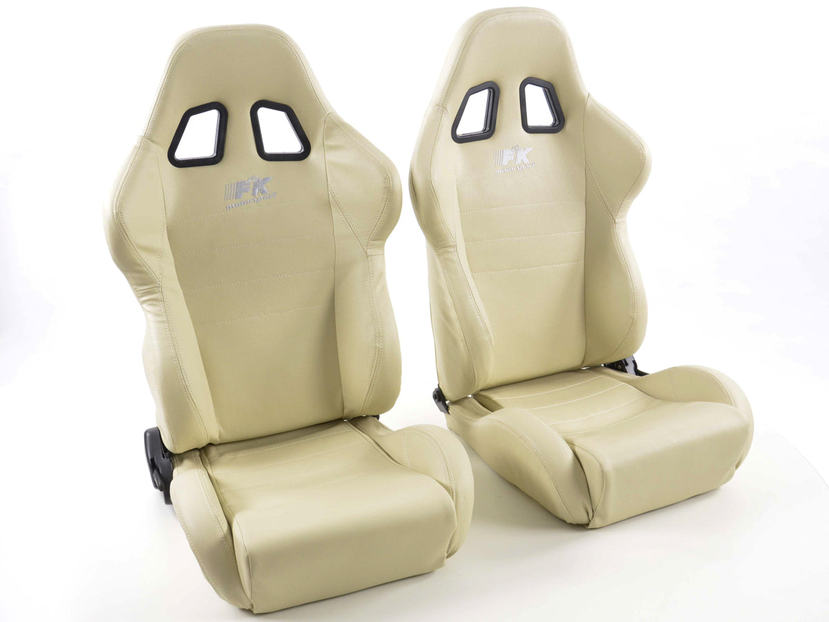 FK Sportsitze Auto Halbschalensitze Set Sacramento in Motorsport-Optik