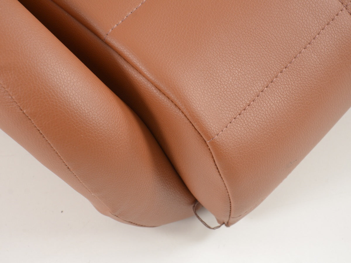 FK Oldtimersitze Auto Vollschalensitze Set im Retro-Look hellbraun