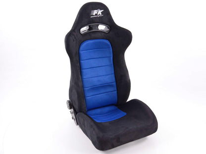 Sportsitz Set gebraucht Chicago Stoff blau/schwarz