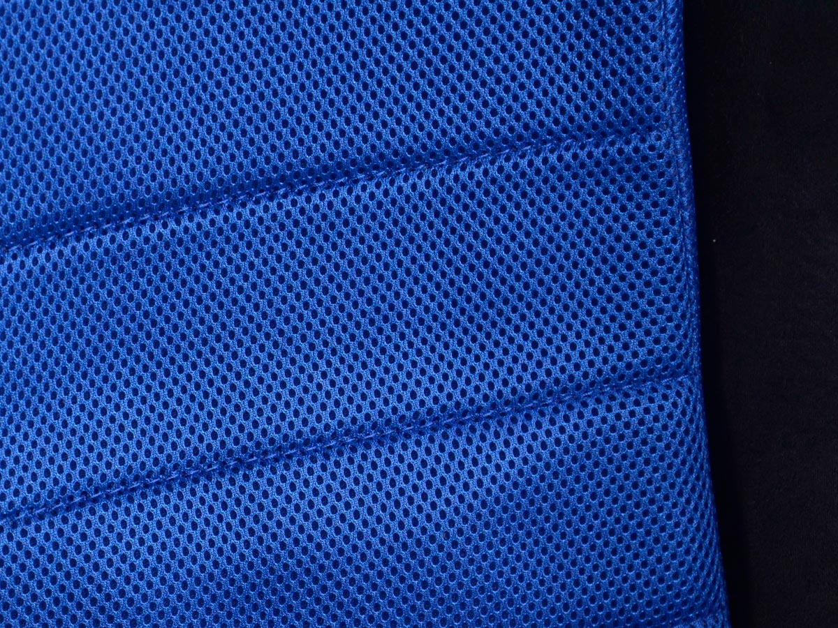 Sportsitz Set gebraucht Chicago Stoff blau/schwarz