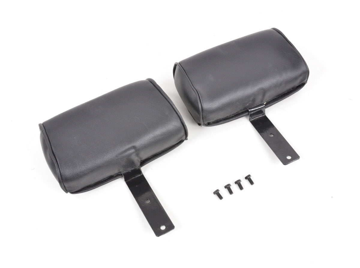 FK Oldtimersitze Auto Vollschalensitze Set Classic 1 Kunstleder schwarz mit Kopfstütze ohne Laufschienen