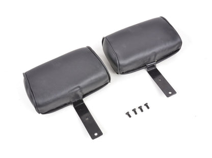 FK Oldtimersitze Auto Vollschalensitze Set Classic 1 Kunstleder schwarz mit Kopfstütze ohne Laufschienen