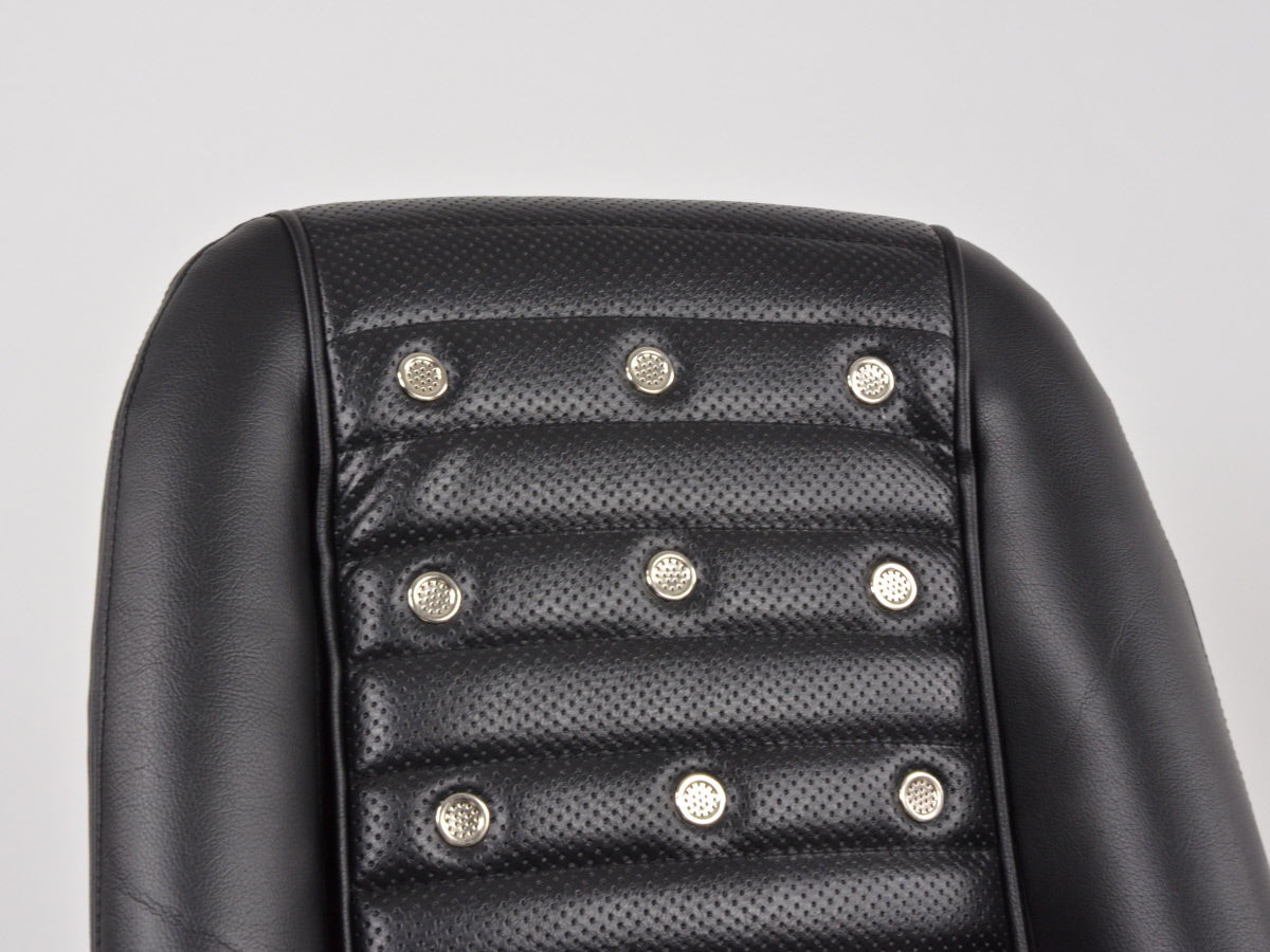 FK Oldtimersitze Auto Vollschalensitze Set Classic 1 Kunstleder schwarz ohne Kopfstütze