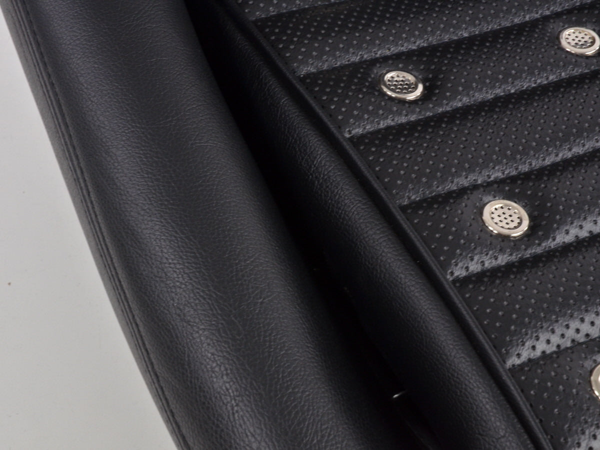 FK Oldtimersitze Auto Vollschalensitze Set Classic 1 Kunstleder schwarz ohne Kopfstütze