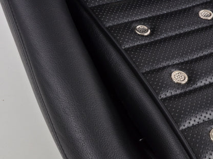 FK Oldtimersitze Auto Vollschalensitze Set Classic 1 Kunstleder schwarz ohne Kopfstütze