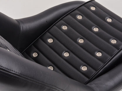 FK Oldtimersitze Auto Vollschalensitze Set Classic 1 Kunstleder schwarz ohne Kopfstütze