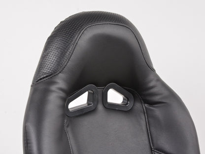 FK Sportsitze Auto Vollschalensitze Set Club Kunstleder schwarz