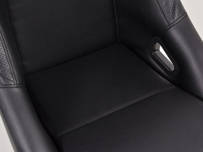 FK Sportsitze Auto Vollschalensitze Set Club Kunstleder schwarz