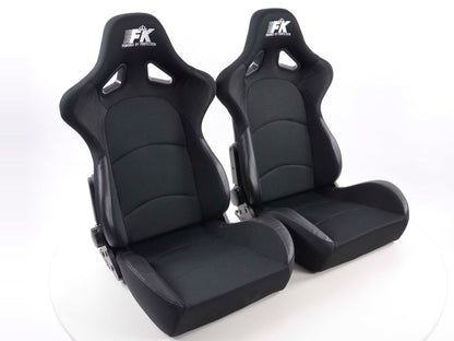 FK Sportsitze Auto Halbschalensitze Set Control mit Sitzheizung