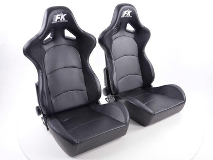 FK Sportsitze Auto Halbschalensitze Set Control mit Sitzheizung u. Massage