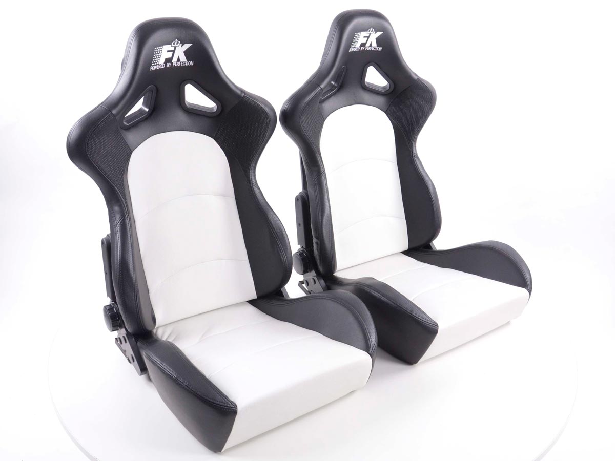 FK Sportsitze Auto Halbschalensitze Set Control in Motorsport-Optik