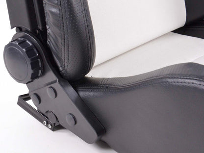 FK Sportsitze Auto Halbschalensitze Set Control in Motorsport-Optik