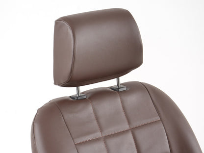 FK Oldtimersitze Auto Vollschalensitze Set im Retro-Look dunkelbraun