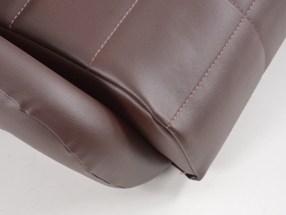 FK Oldtimersitze Auto Vollschalensitze Set im Retro-Look dunkelbraun