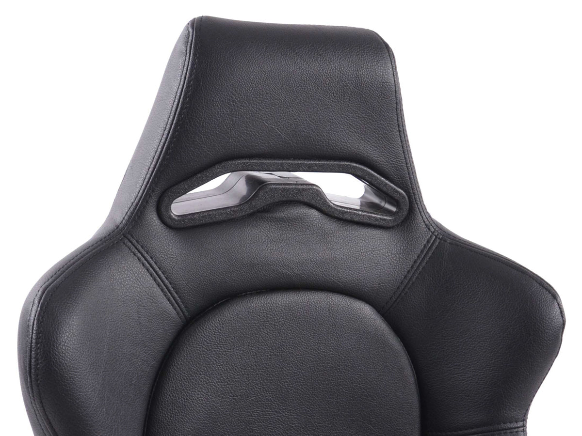 FK Sportsitze Auto Halbschalensitze Set Edition 1 Kunstleder schwarz