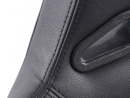 FK Sportsitze Auto Halbschalensitze Set Edition 1 Kunstleder schwarz