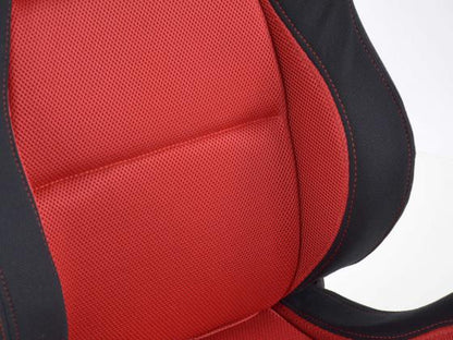 FK Sportsitze Auto Halbschalensitze Set Edition 3 Stoff rot/schwarz