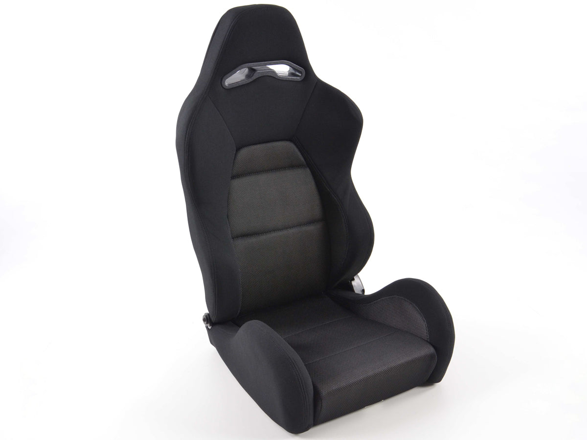 FK Sportsitze Auto Halbschalensitze Set Edition 3 Stoff schwarz