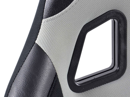 FK Sportsitze Auto Vollschalensitze Set Edition 4 Stoff grau