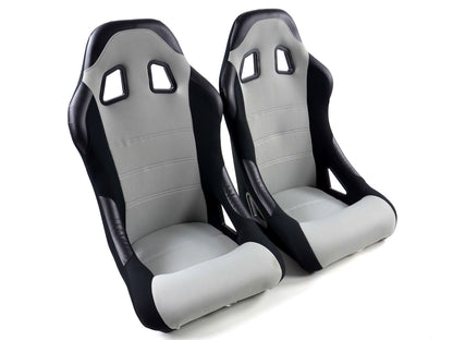 FK Sportsitze Auto Vollschalensitze Set Edition 4 Stoff grau