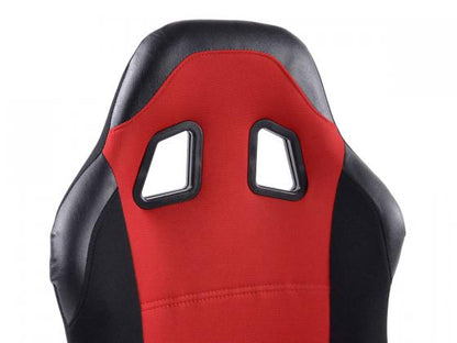 FK Sportsitze Auto Vollschalensitze Set Edition 4 Stoff rot