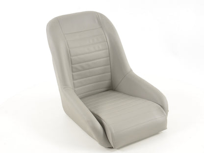FK Oldtimersitze Auto Vollschalensitze Set im Retro-Look grau