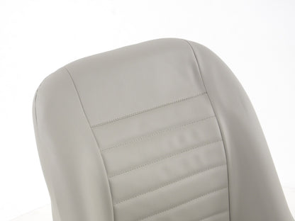 FK Oldtimersitze Auto Vollschalensitze Set im Retro-Look grau