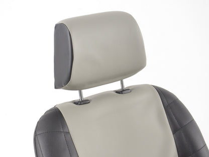 FK Oldtimersitze Auto Vollschalensitze Set im Retro-Look schwarz