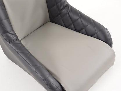 FK Oldtimersitze Auto Vollschalensitze Set im Retro-Look schwarz