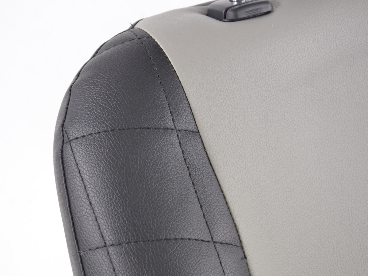 FK Oldtimersitze Auto Vollschalensitze Set im Retro-Look schwarz