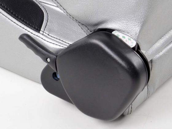FK Sportsitze Auto Halbschalensitze Set New York silber/schwarz in Motorsport-Optik