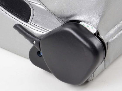 FK Sportsitze Auto Halbschalensitze Set New York silber/schwarz in Motorsport-Optik