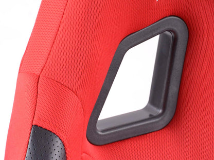 FK Sportsitze Auto Halbschalensitze Set Racecar in Motorsport-Optik