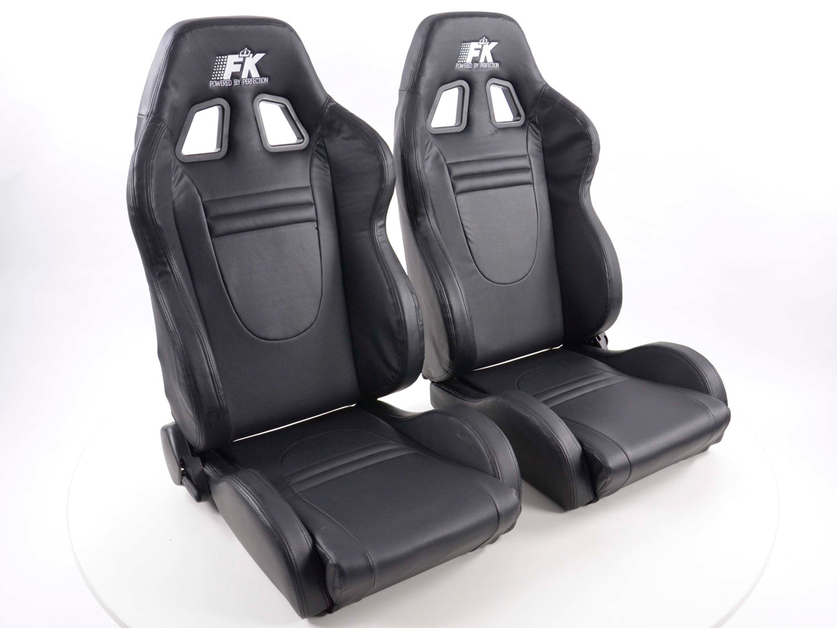 FK Sportsitze Auto Halbschalensitze Set Racecar in Motorsport-Optik