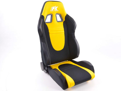 FK Sportsitze Auto Halbschalensitze Set Racecar in Motorsport-Optik