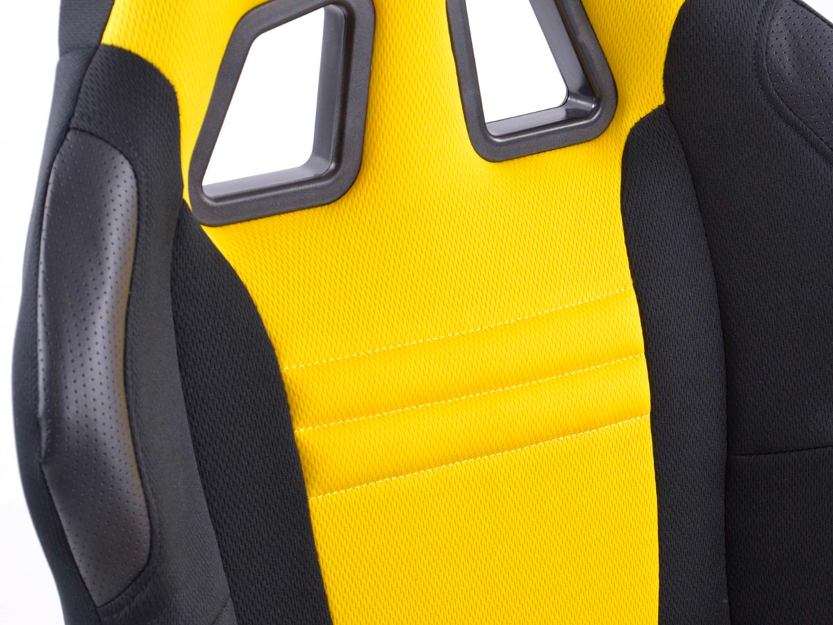 FK Sportsitze Auto Halbschalensitze Set Racecar in Motorsport-Optik