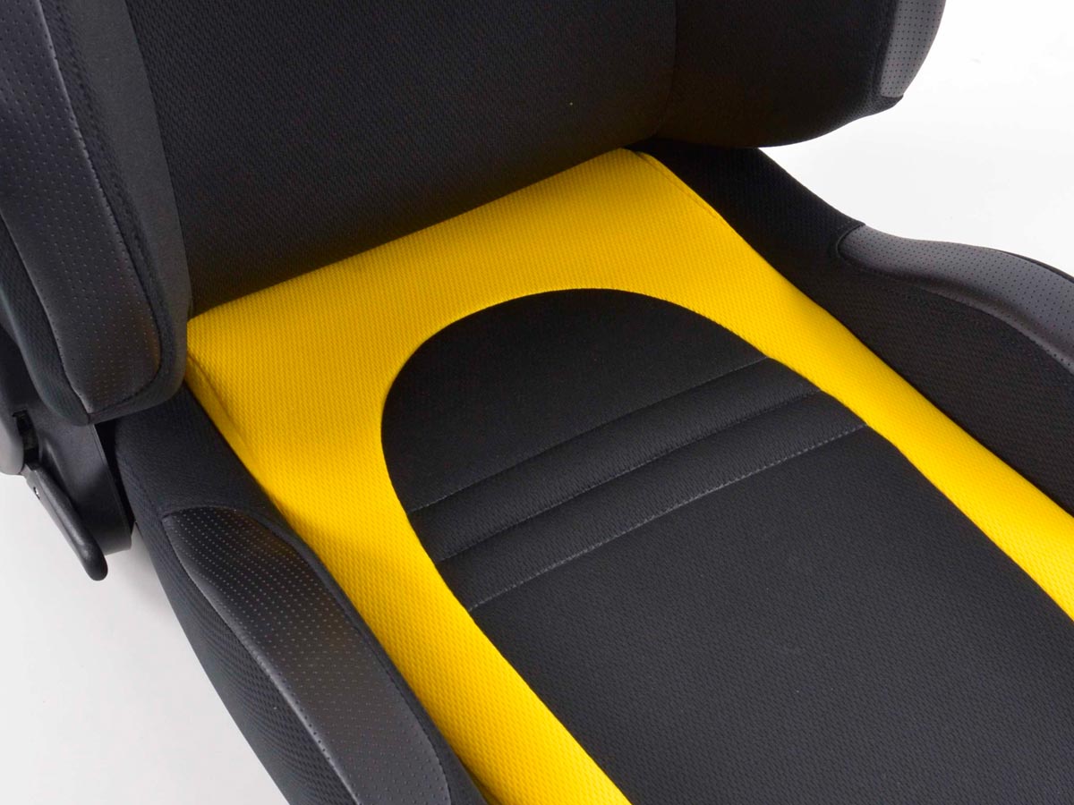 FK Sportsitze Auto Halbschalensitze Set Racecar in Motorsport-Optik