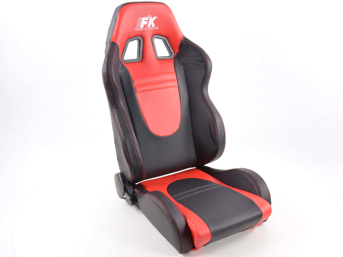 FK Sportsitze Auto Halbschalensitze Set Racecar in Motorsport-Optik