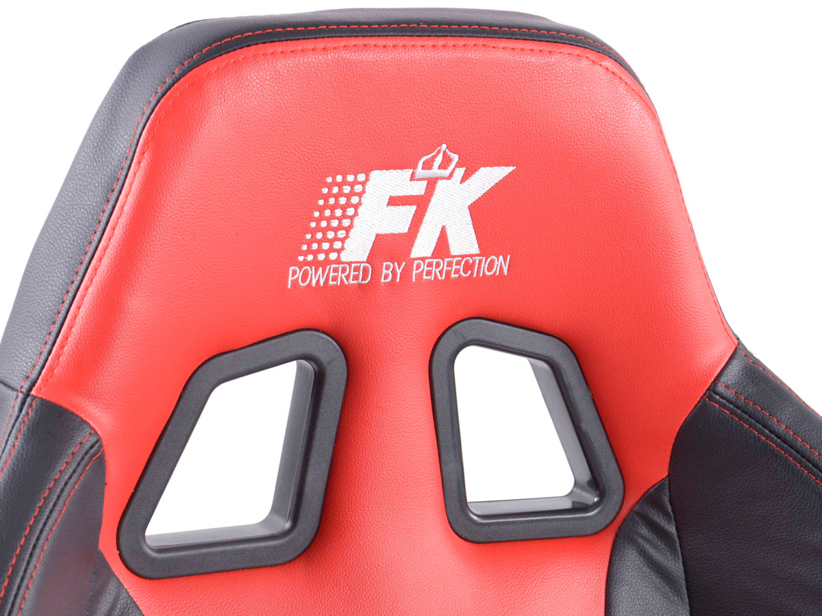 FK Sportsitze Auto Halbschalensitze Set Racecar in Motorsport-Optik