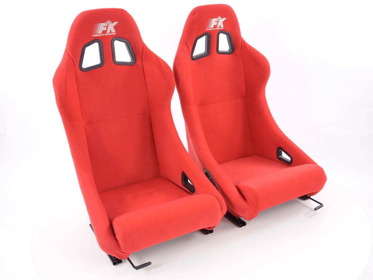 FK Sportsitze Auto Vollschalensitze Set San Francisco in Motorsport-Optik