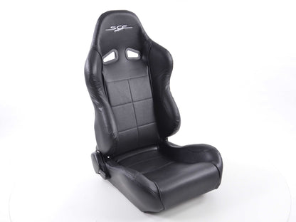 FK Sportsitze Auto Halbschalensitze Set SCE-Sportive 2 Kunstleder schwarz