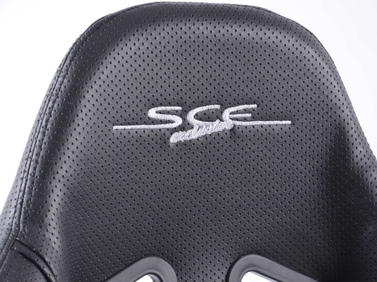 FK Sportsitze Auto Halbschalensitze Set SCE-Sportive 2 Kunstleder schwarz