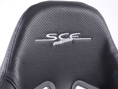 FK Sportsitze Auto Halbschalensitze Set SCE-Sportive 2 Kunstleder schwarz