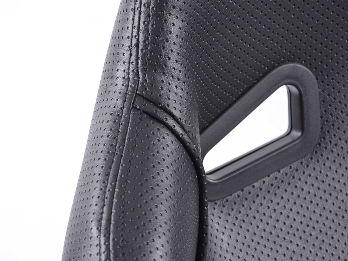 FK Sportsitze Auto Halbschalensitze Set SCE-Sportive 2 Kunstleder schwarz