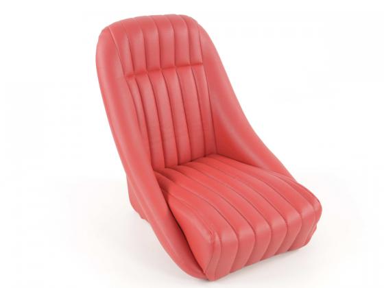 FK Oldtimersitze Auto Vollschalensitze Set Montgomery im Retro-Look rot