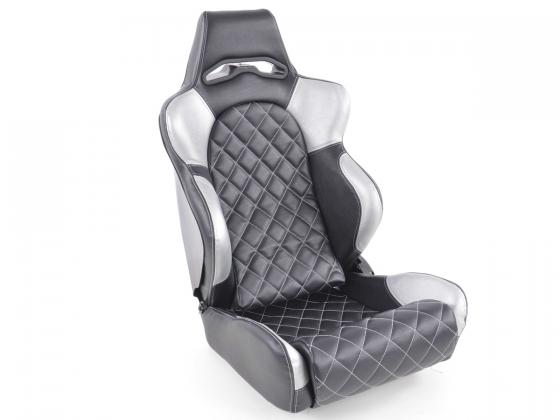 FK Sportsitze Auto Halbschalensitze Set Las Vegas in Motorsport-Optik mit Steppung