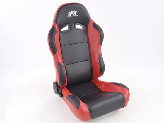 FK Sportsitze Auto Halbschalensitze Set Spacelook Carbon in Motorsport-Optik