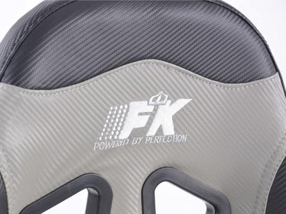 FK Sportsitze Auto Halbschalensitze Set Spacelook Carbon in Motorsport-Optik